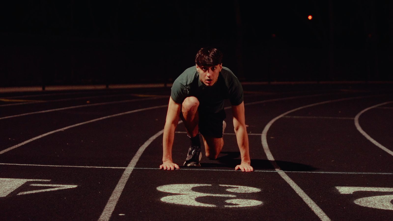 Venice canal with gondola in black and white