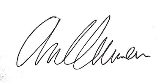 Anthony's signature